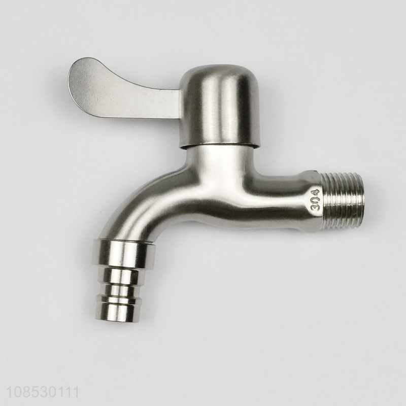 Wholesale 304 stainless steel washing machine faucet washing machine tap