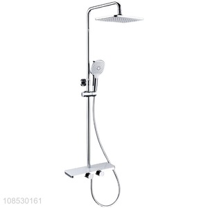 High quality water saving 3-function shower systerm set rainfall shower set