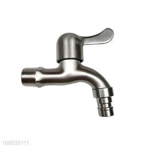 Wholesale 304 stainless steel washing machine faucet washing machine tap