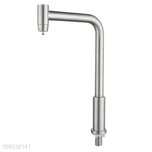 Cheap price 304 stainless steel household water kitchen sink faucet
