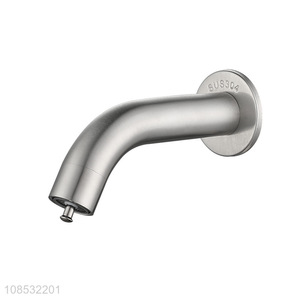 Factory supply wall-mounted touch type bathroom sink faucet