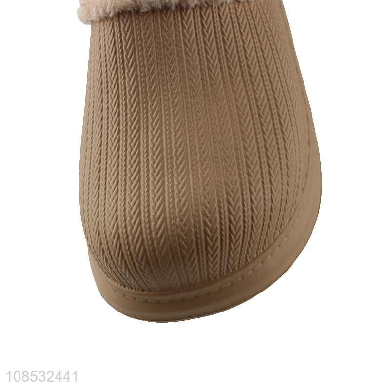 Good quality women winter slippers slip-on indoor house slippers