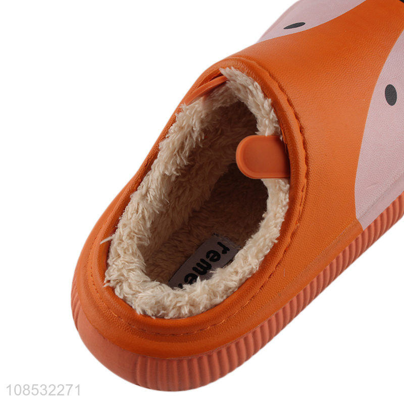 High quality winter slippers indoor slides for kids boys girls