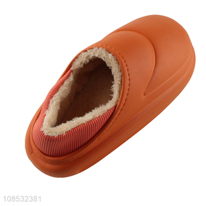 Wholesale women winter warm slippers anti-slip waterpoof slippers