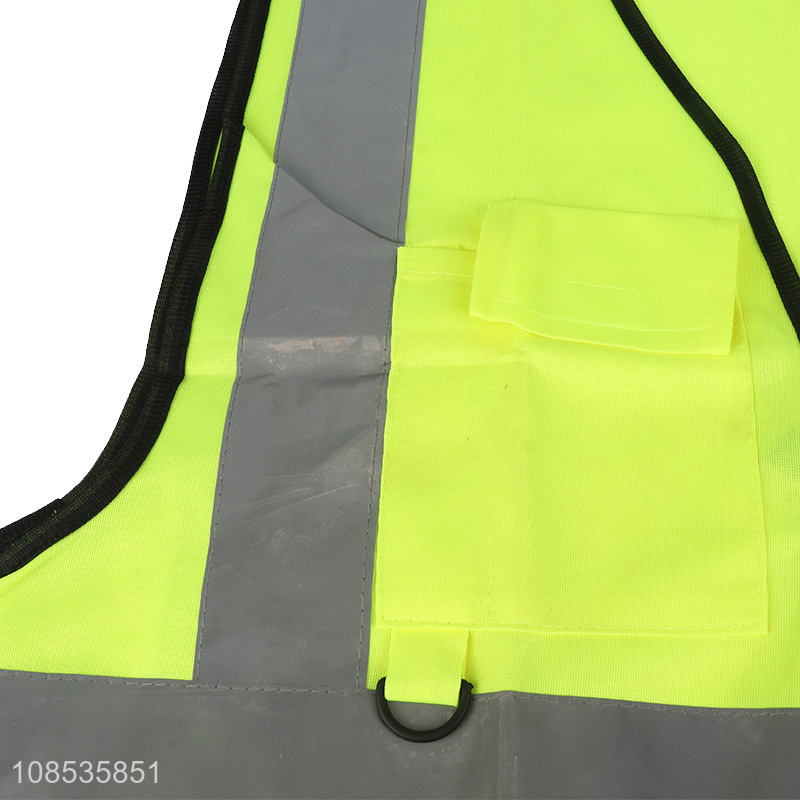 Good quality reflective safety vest construction vest for adults