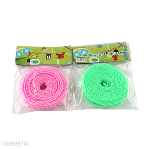 Good quality 3m nylon <em>clothesline</em> braided clothes rope for hanging