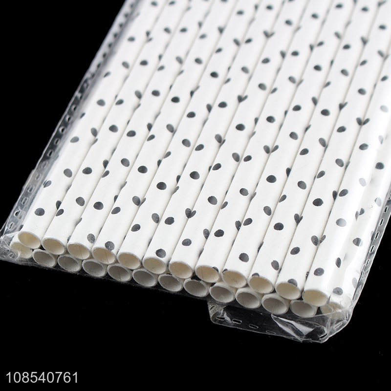 Hot selling biodegradable paper straws disposable paper straws