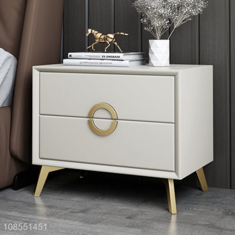 Good selling modern storage wooden cabinet bedroom nightstand