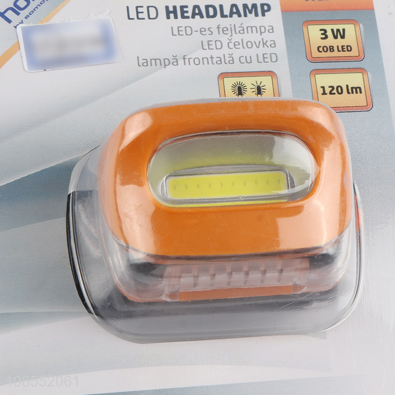 Good quality 3W COB Led headlamp super bright head lamp