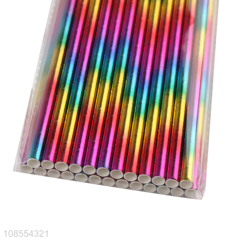 Best selling colourful party straw straw for juice
