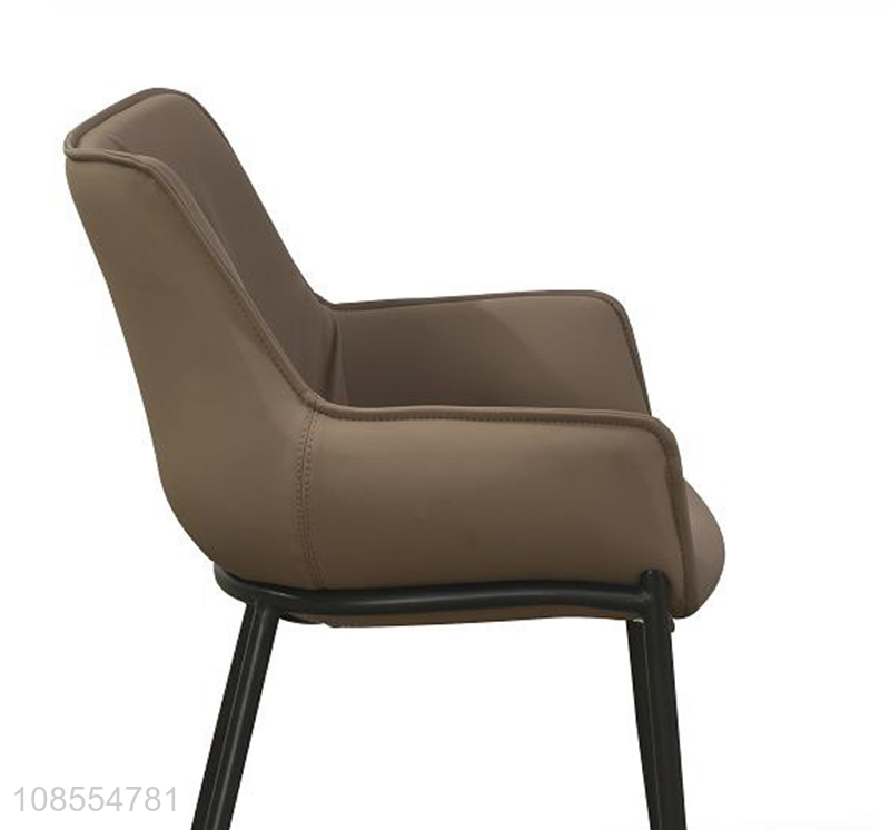 Wholesale comfortable back-rest chair leisure armchair for dining