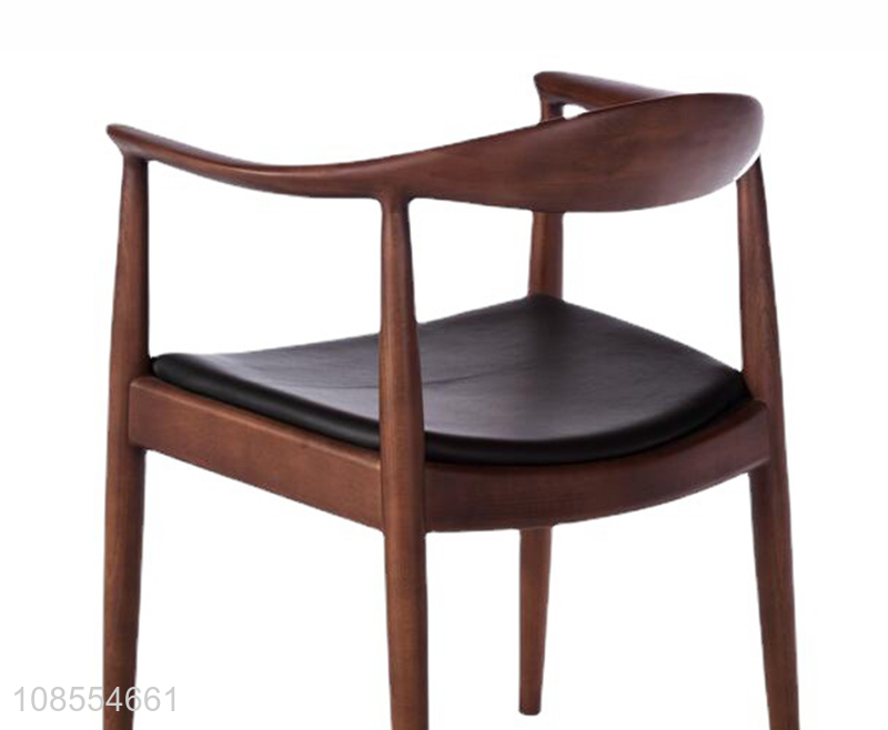 Hot selling solid wood dining chair American style president's chair