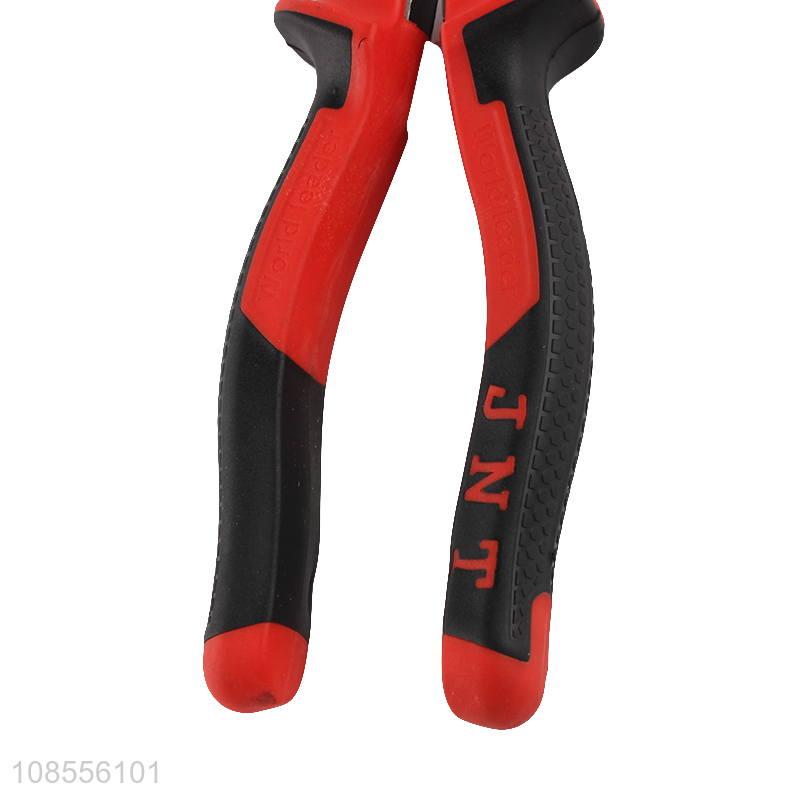 Wholesale 8 inch high leverage lineman combination pliers with soft girp