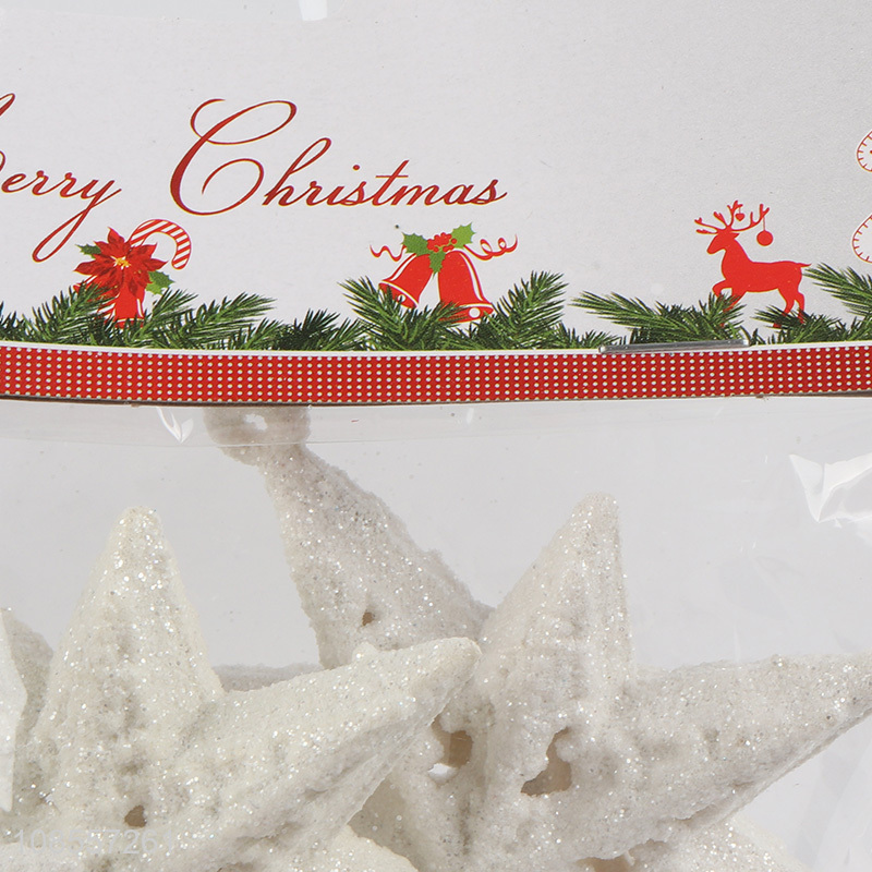 Online wholesale star shape christmas hanging ornaments