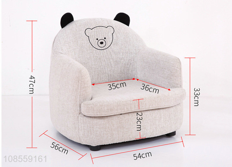Best selling cartoon children mini sofa soft shoes stools