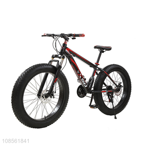 Hot selling beach adult fat tire snow bike wholesale