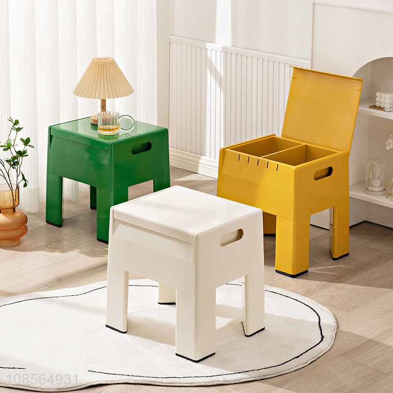 High quality multifunctional shoe stool vestibule storage stool