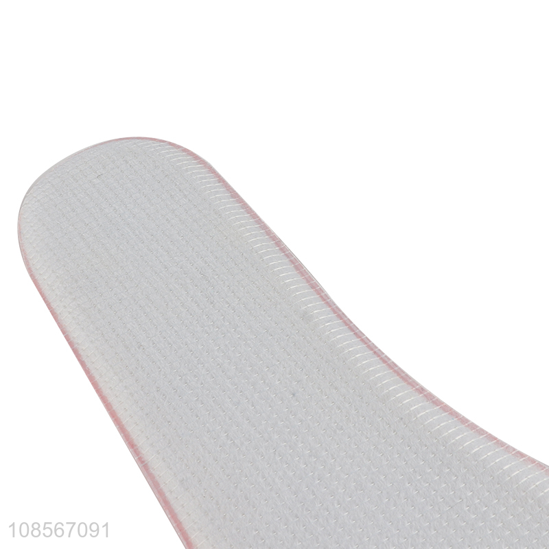 Wholesale breathable thickened mesh cloth memory foam insoles