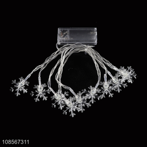 Popular products 10heads christmas battery lamp string