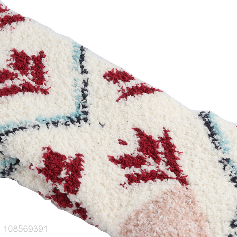 Top selling indoor thickened floor cotton socks wholesale