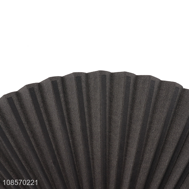 Good quality Chinese hand fan portable wooden folding fan