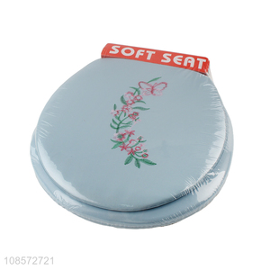 China factory household embroidery adult soft <em>toilet</em> <em>seat</em>