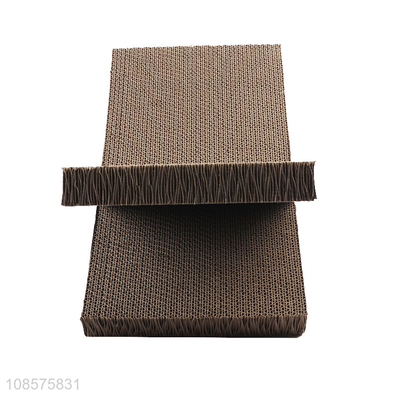 Hot items x-shaped corrugated paper cat scratching board for sale