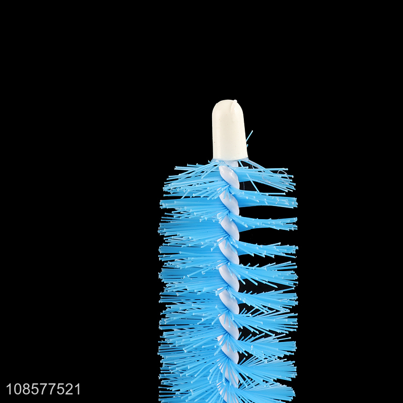 Wholesale durable milk bottle brush straw cleaning brush