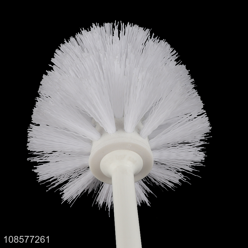 Hot sale plastic toilet brush with imitation wood grain handle