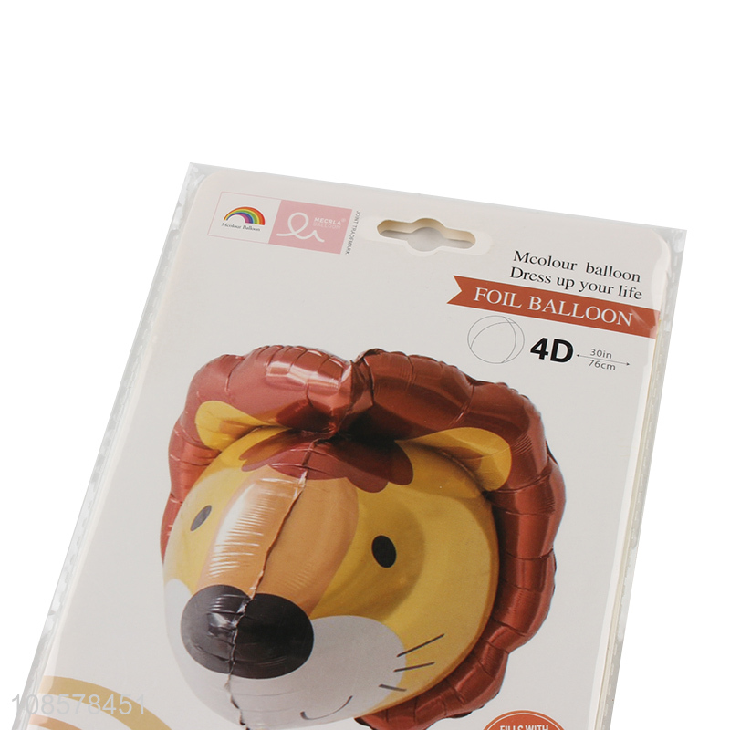 Best selling animal shape cartoon foil balloon wholesale