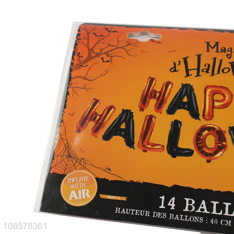 Top quality Halloween decoration foil balloon kit for party