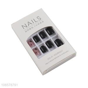 Factory price 24pcs nail tips fake nails faux nails