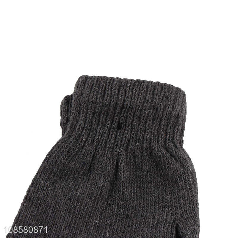 Low price winter warm gloves outdoor knitted gloves for kids