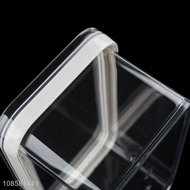 Wholesale transparent fresh-keeping butter storage box for refrigerator