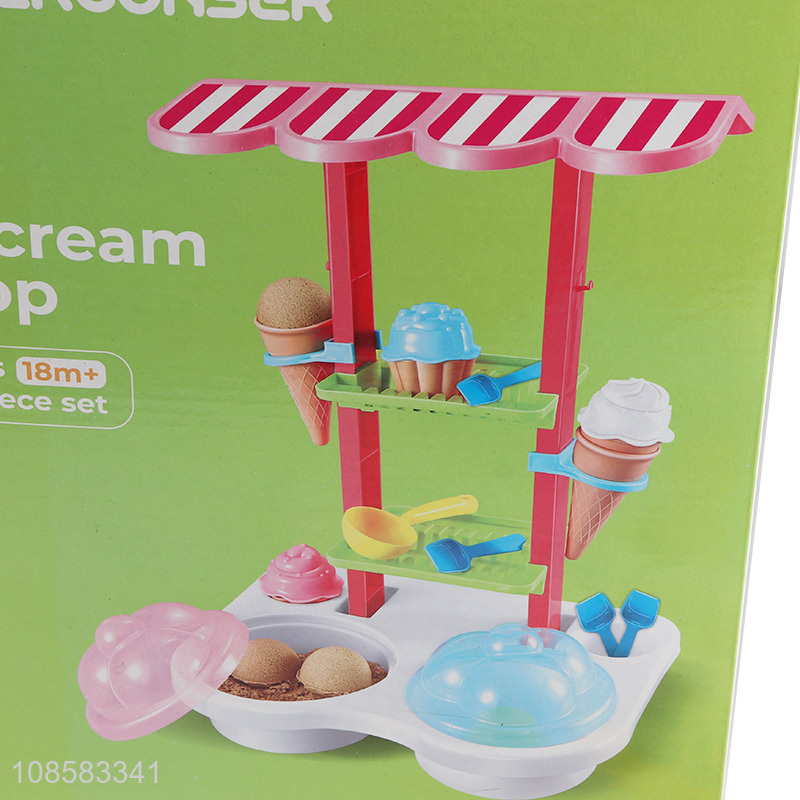 New product 27pcs/set ice cream shop toy kids kitchen toy