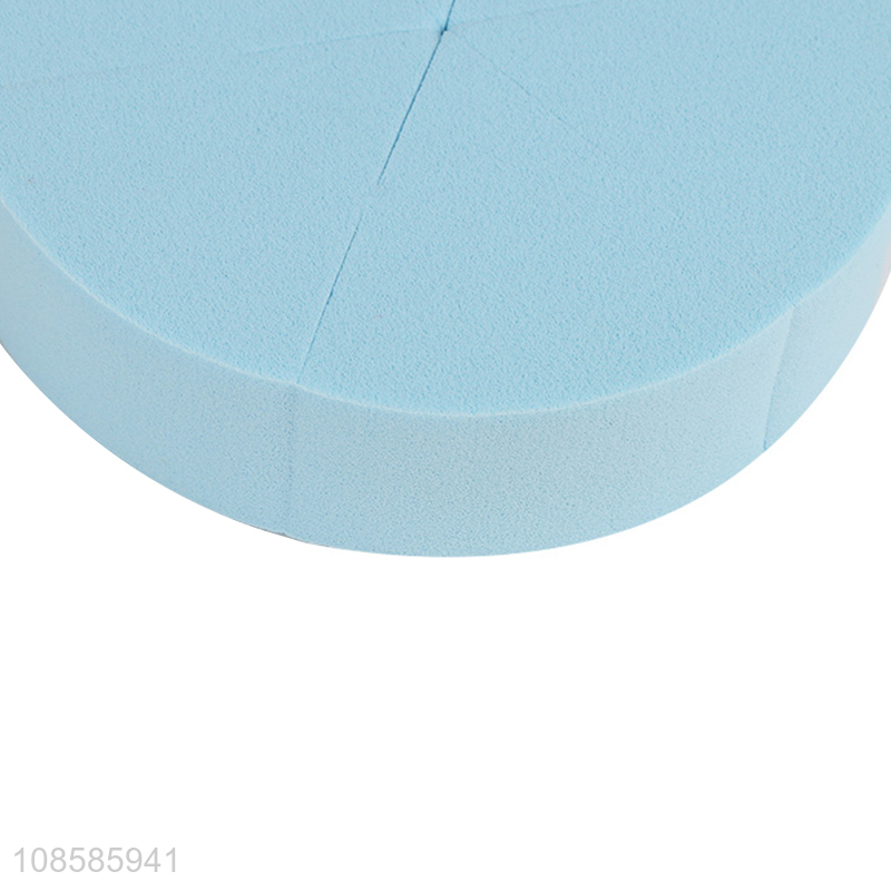 New arrival blue soft cosmetic puff sponge for daily use