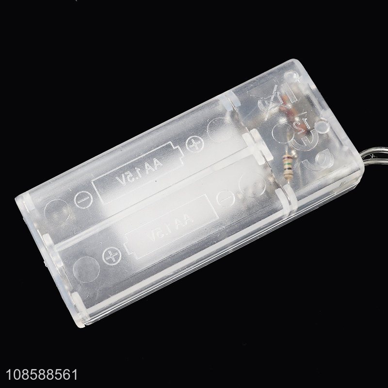 Wholesale AA battery operated clear photo clip led string light for hanging photos