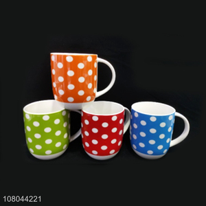 Hot selling ceramic cup office drinking cup for household