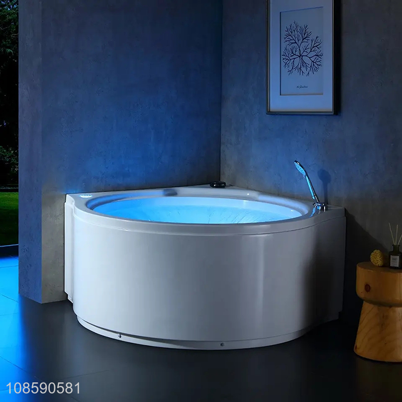 Wholesale freestanding intelligent acrylic massage soaking bathtub