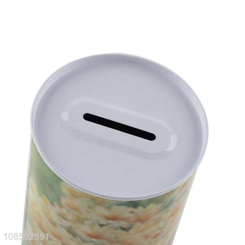 Factory price metal money box tin saving pot wholesale