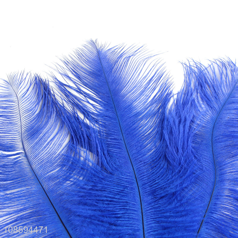 Factory price blue party supplies feather headdress for sale