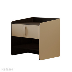 Hot selling bedroom bedside cabinet solid wood storage cabinet