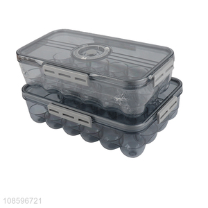 Factory supply refrigerator storage egg tray plastic tray