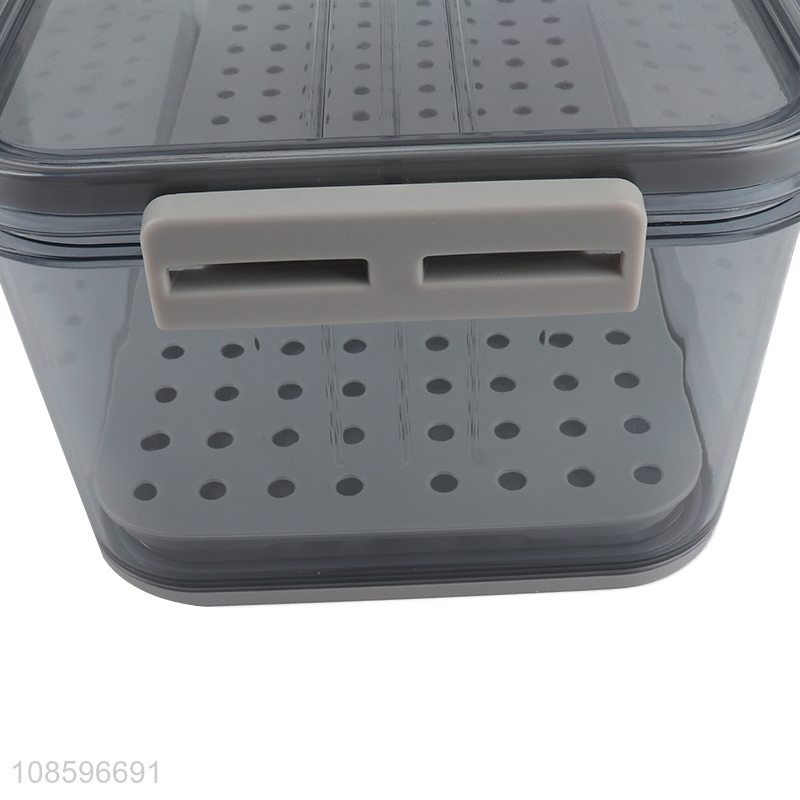 Factory price large capacity refrigerator food storage containers