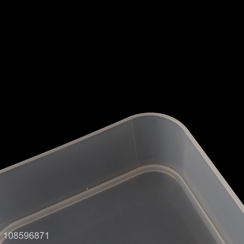 Top products plastic clear rectangle storage box for sale