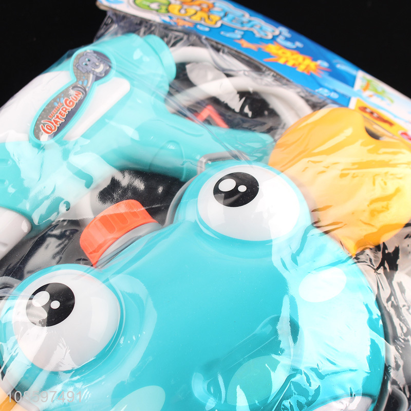 Hot selling pool toy backpack water gun for children