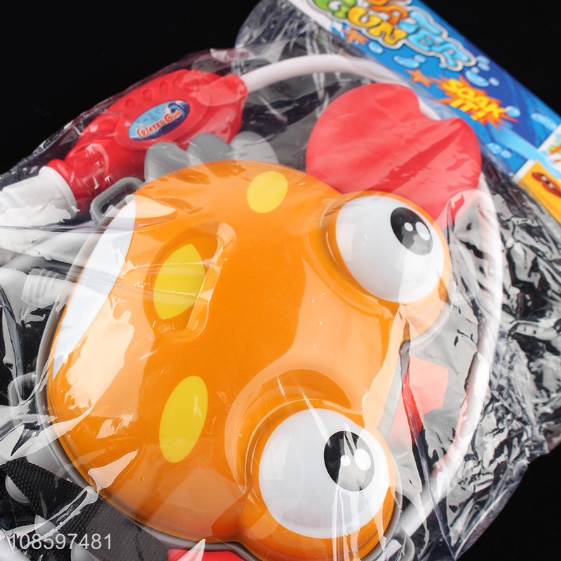 New arrival summer toy backpack water gun for kids