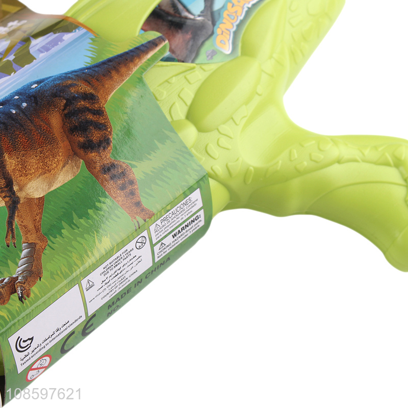 High quality outdoor dinosaur water gun toy for children