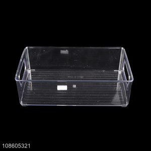 Good quality multi-purpose storage box refrigerator organizer bin