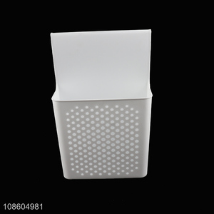 Factory price kitchen cabinet wall hanging plastic storage basket